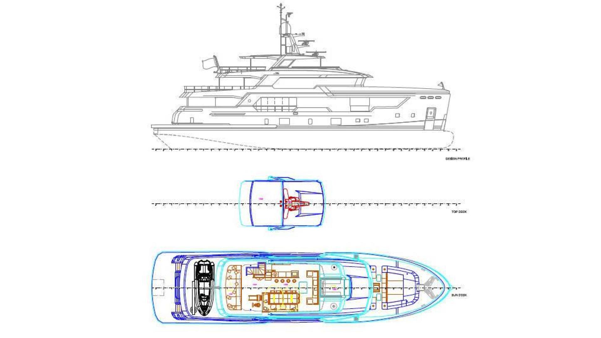 2021 125' Rosetti Superyachts RSY 38XP