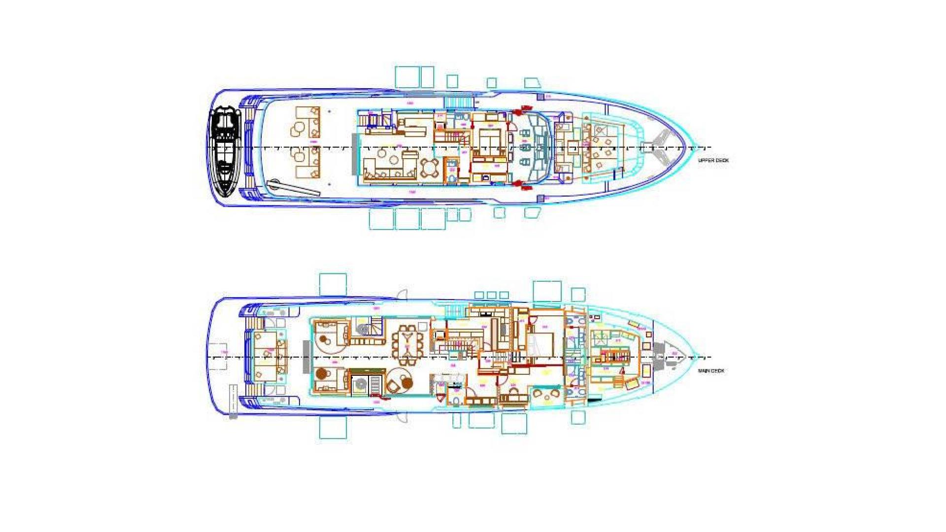 2021 125' Rosetti Superyachts RSY 38XP