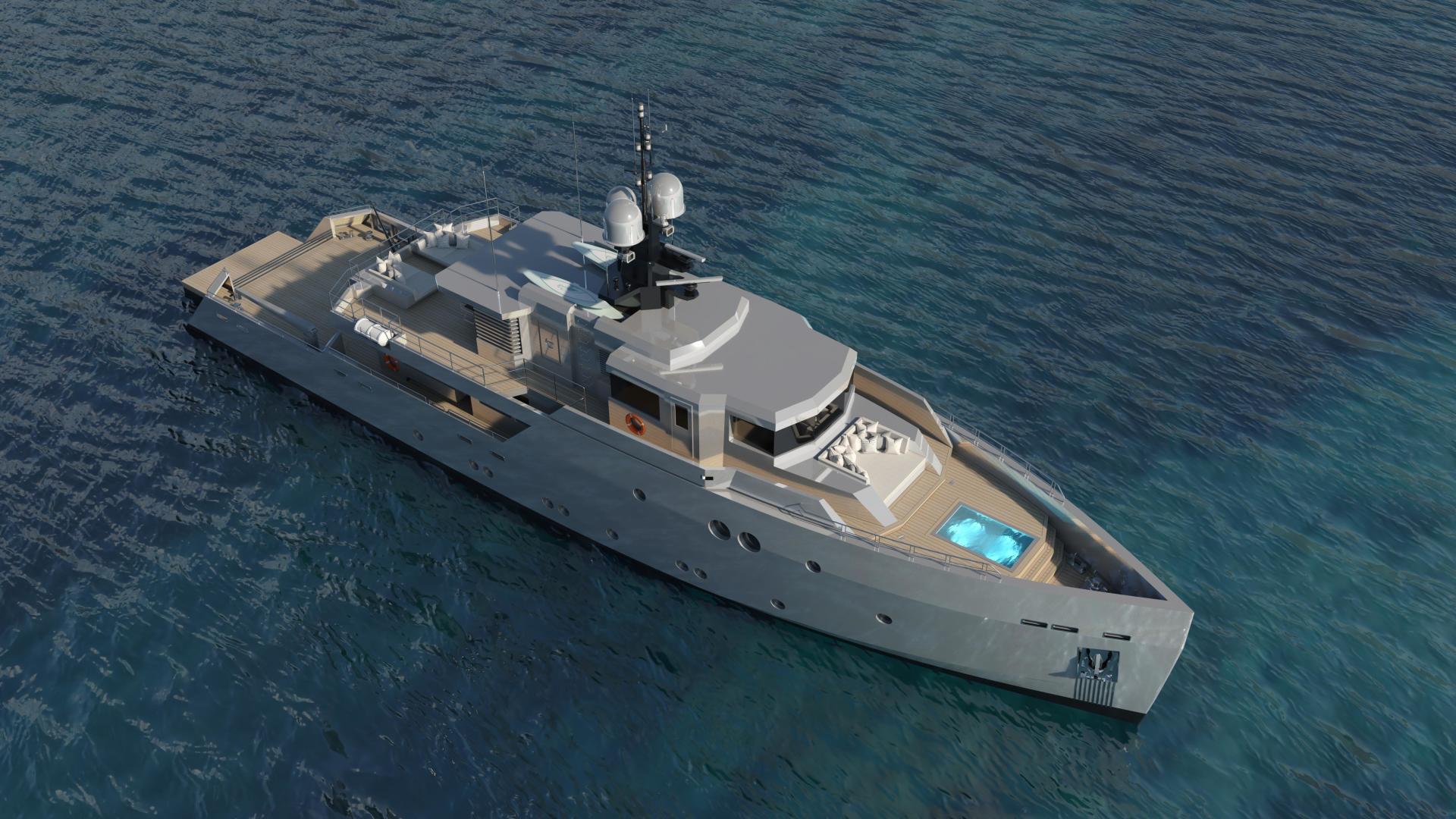 2025 122' Aegean Yacht Tigershark