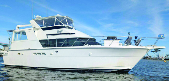 1994 48' HATTERAS COCKPIT MOTORYACHT