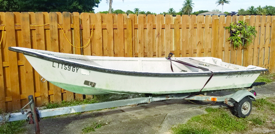 1990 13' BLUE RUNNER 