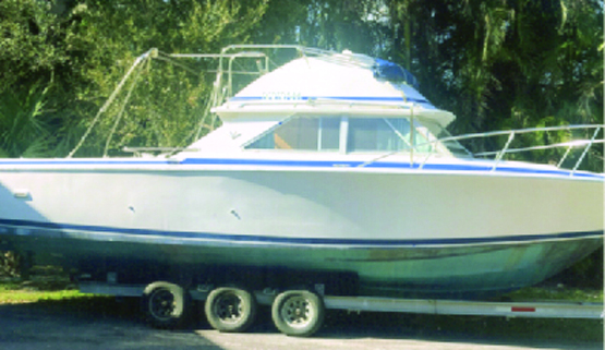 1985 28' BERTRAM FLYBRIDGE CRUISER