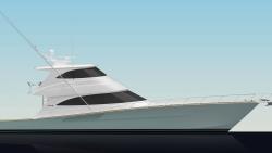2027 74' Viking 74 Enclosed Bridge