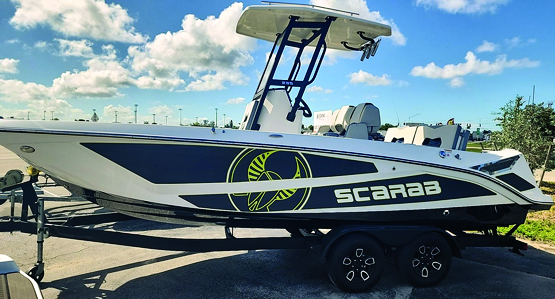 2024 23' 5" SCARAB 235 OPEN ID