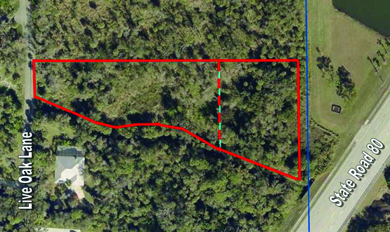 WATERFRONT CREEK RUNS THE SOUTH BOUNDARY OF THIS 1.88 HOME SITE!