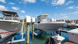 DEEDED BOAT SLIP WITH LIFT