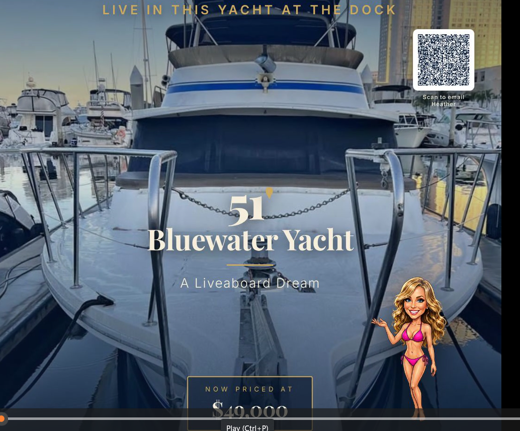 51' Bluewater Yacht Reduced
